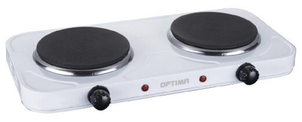 Плитка электрическая WILLMARK НS-210W (2 чугун конф.*155 mm/1000Вт.,155*1000Вт, нерж, белый)