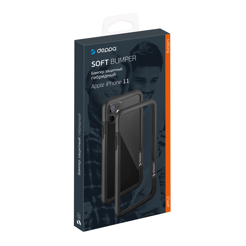 ������ �������� Soft Bumper ��� Apple iPhone 11, Deppa