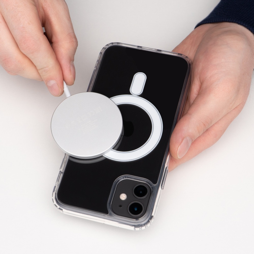 Накладка Gel Pro Magsafe для Apple iPhone 12 mini, прозрачный, картон, Deppa