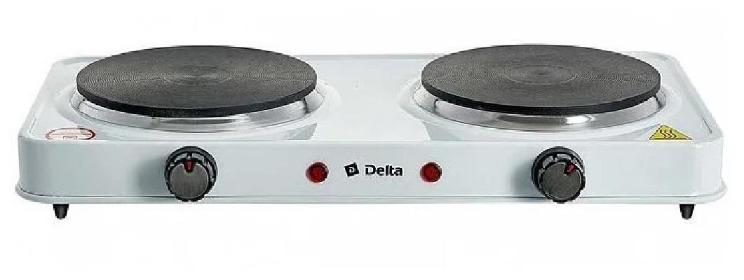 Эл.плита DELTA D-706 2-комф диск белая